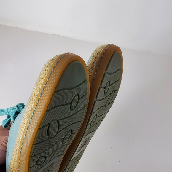 Born Green Suede Capella comfort sneakers in Excellent condition Size 9 - Picture 10 of 13
